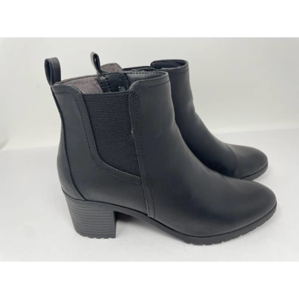 LifeStride Women's Mesa Ankle Boot Shoes Black, Size 9.5 M